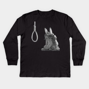 Sad Nanachi Kids Long Sleeve T-Shirt